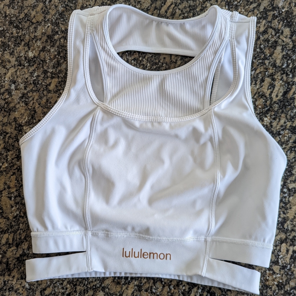 Lululemon Ambition cropped tank - size 6